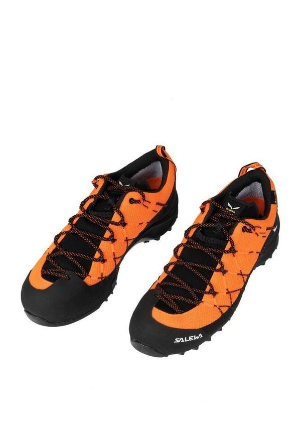 Salewa - Buty trekkingowe męskie Wildfire 2 GTX. Kolor: wielokolorowy, pomarańczowy, czarny