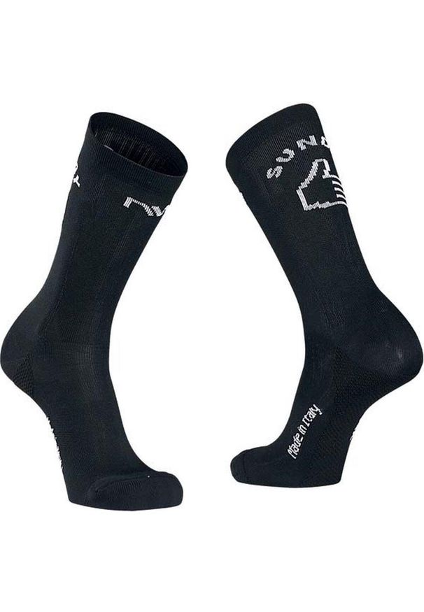 NORTHWAVE - Skarpety rowerowe męskie Northwave Sunday Monday. Kolor: czarny. Materiał: wełna. Sport: kolarstwo