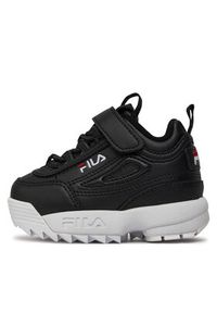 Fila Sneakersy Disruptor E Infants 1011298.25Y Czarny. Kolor: czarny. Materiał: skóra #6