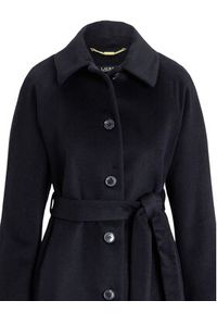 Lauren Ralph Lauren - LAUREN RALPH LAUREN Płaszcz wełniany 297P04140001 Czarny Regular Fit. Kolor: czarny. Materiał: syntetyk #8