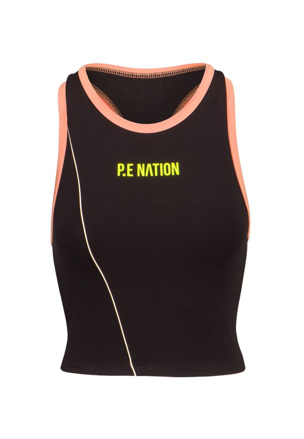 PE Nation - Top P.E NATION MATCH PLAY SPORTS BRA. Materiał: elastan, tkanina. Wzór: kolorowy. Styl: sportowy