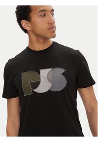 Parajumpers T-Shirt Leland 25SMPMTSGT09 Czarny Regular Fit. Kolor: czarny. Materiał: bawełna #3