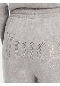 Juicy Couture Spodnie dresowe Tina JCAPW045 Szary Regular Fit. Kolor: szary. Materiał: syntetyk