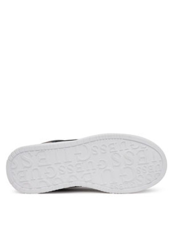 Guess Sneakersy FLTDEL FAL12 Czarny. Kolor: czarny. Materiał: skóra