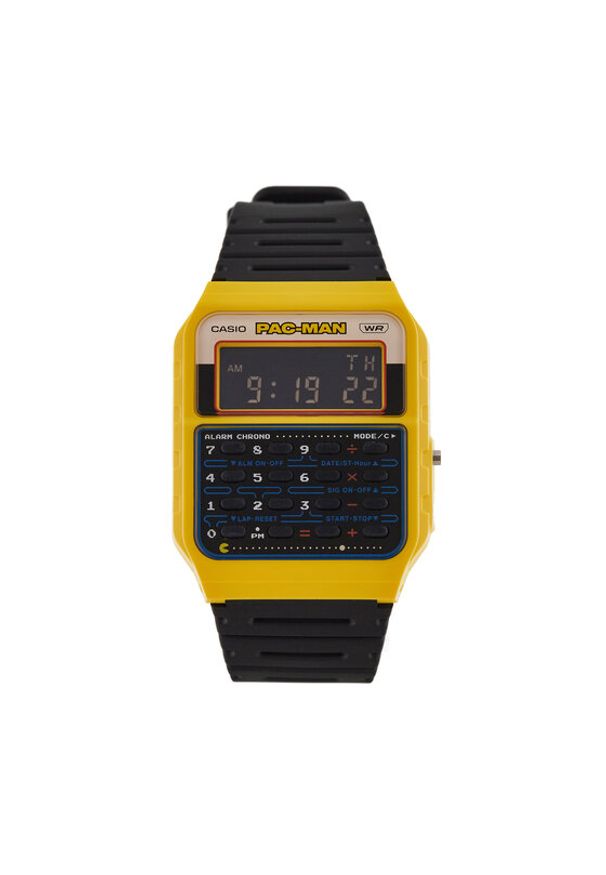 Casio Zegarek CA-53WPC-1BER Żółty. Kolor: żółty