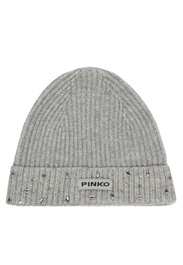 Pinko Czapka Serengeti Cuffia 104326 A27A I17 Szary. Kolor: szary. Materiał: materiał