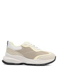 GAP - Gap Sneakersy GBE001F5TWSANDGP Beżowy. Kolor: beżowy. Materiał: materiał