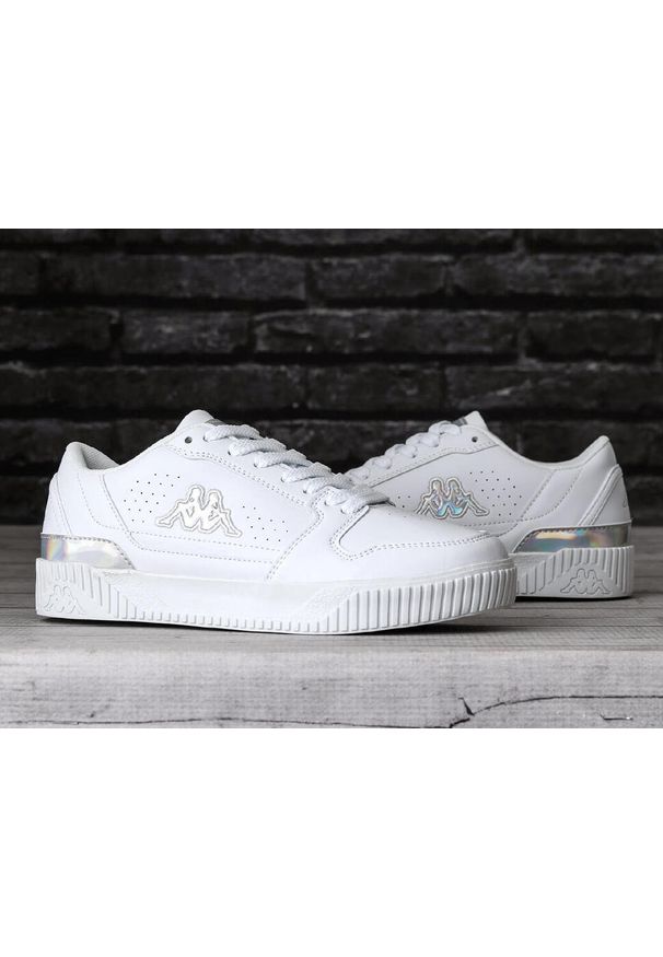 Kappa - Buty damskie sportowe do chodzenia KAPPA AMBIENT. Kolor: biały. Sport: turystyka piesza