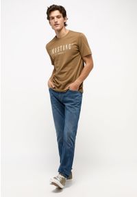 Mustang - Męskie Spodnie Jeansowe MUSTANG Vegas Slim Denim Blue 1014590 5000 583 #8