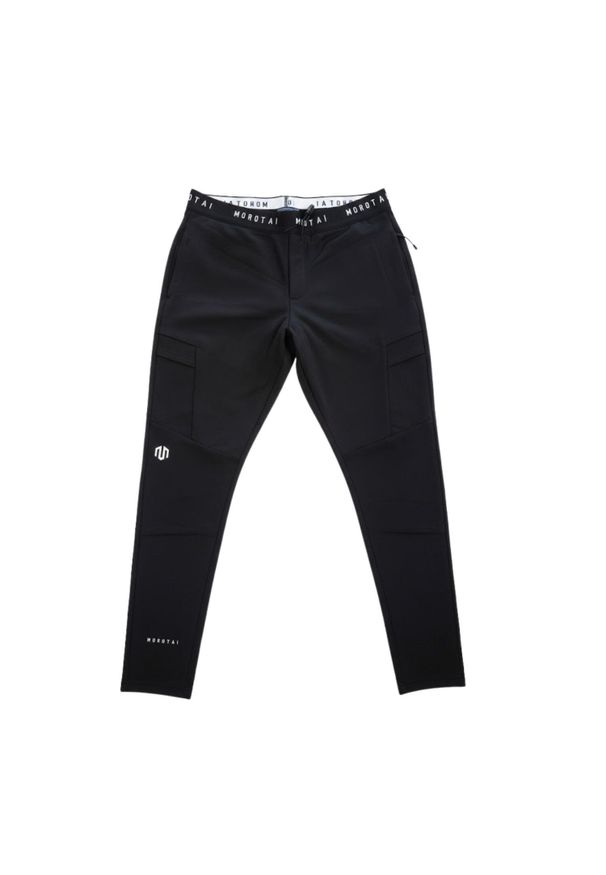 MOROTAI - Spodnie treningowe męskie Morotai Running Performance. Kolor: czarny. Materiał: poliester. Sport: bieganie