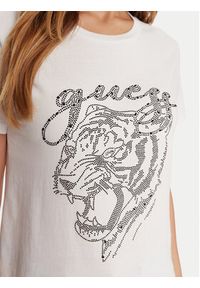 Guess T-Shirt W5BI32 K9RM1 Biały Relaxed Fit. Kolor: biały. Materiał: bawełna #3