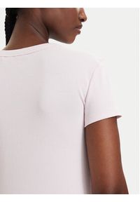 Hugo - HUGO T-Shirt Easy 50523924 Różowy Slim Fit. Kolor: różowy. Materiał: bawełna #4