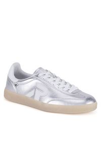 Rieker Revolution Lifestyle Sneakersy W2200-90 Srebrny. Kolor: srebrny. Materiał: skóra #4