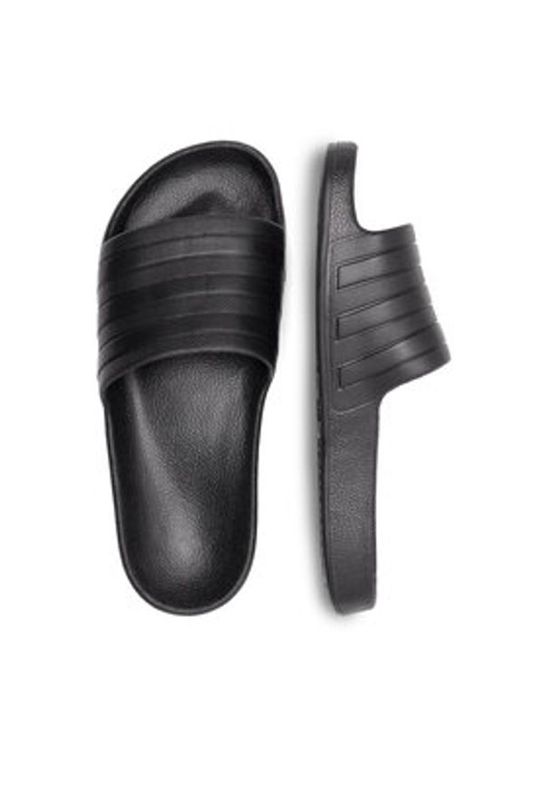 Adidas - adidas Klapki ADILETTE AQUA F35550 Czarny. Kolor: czarny