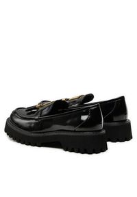 DKNY Loafersy Gilian K3436027 Czarny. Kolor: czarny. Materiał: skóra