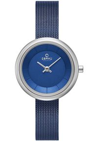 OBAKU - Zegarek damski Obaku Denmark V146LXCLML niebieski. Kolor: niebieski #1