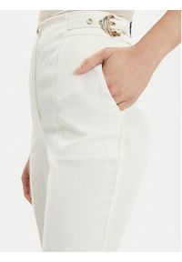 Marciano Guess Spodnie materiałowe Giselle 4GGB05 7158A Écru Regular Fit. Materiał: lyocell