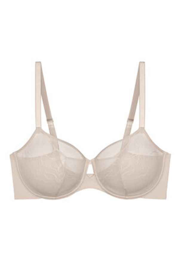 Triumph Biustonosz z fiszbiną Comfort Contour 10226401 Beżowy. Kolor: beżowy. Materiał: syntetyk