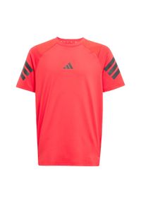Adidas - Koszulka All Sports Nxt Kids. Kolor: czerwony, wielokolorowy, czarny. Technologia: ClimaCool (Adidas)