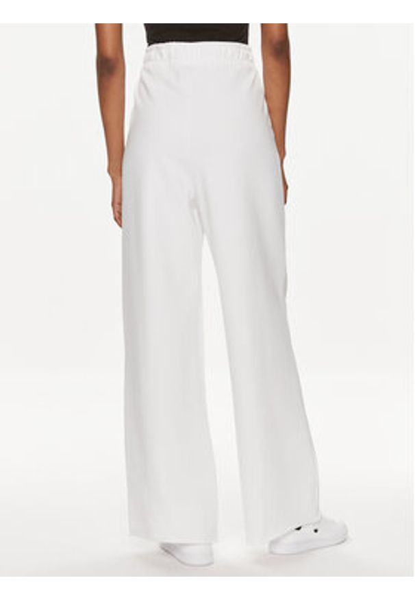 Hugo Spodnie dresowe Straigh Jogger_B 50515809 Biały Relaxed Fit. Kolor: biały. Materiał: bawełna