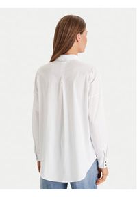 Morgan Koszula 252-CRISTO Biały Loose Fit. Kolor: biały. Materiał: bawełna #4