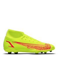 Buty piłkarskie Nike Mercurial Superfly 8 Club Mg M CV0852-760 żółte żółte. Kolor: żółty. Materiał: syntetyk. Szerokość cholewki: normalna. Sport: piłka nożna #8