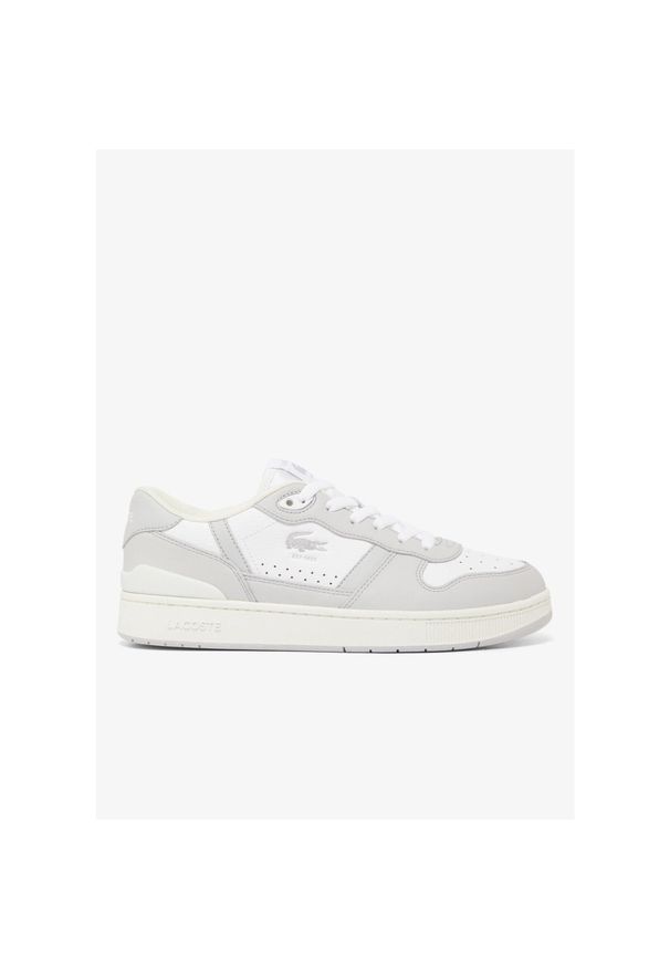 Buty męskie trampki sportowe Lacoste T-CLIP SET. Kolor: biały