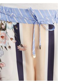 Liu Jo Spodnie materiałowe WA6358 T2555 Beżowy Relaxed Fit. Kolor: beżowy. Materiał: syntetyk #3