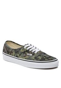 Vans Tenisówki Authentic VN0009PVBGK1 Zielony. Kolor: zielony. Materiał: materiał #2