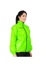 Kurtka wodoodporna Givova. Kolor: żółty. Materiał: mesh, poliester, nylon. Sport: piłka nożna
