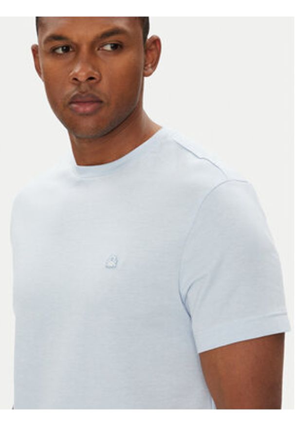 United Colors of Benetton - United Colors Of Benetton T-Shirt 3M4WU1088 Niebieski Relaxed Fit. Kolor: niebieski. Materiał: bawełna
