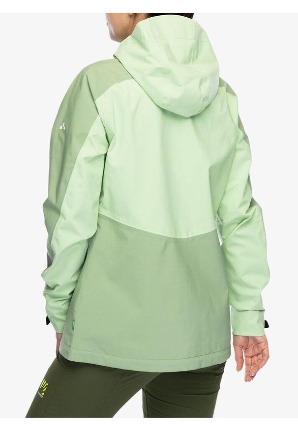 Kurtka przeciwdeszczowa damska Vaude Elope Jacket II. Kolor: zielony