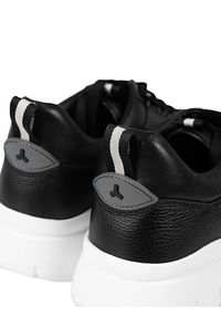 Bally Sneakersy "Birky-T" | 6230655 | Birky-T | Mężczyzna | Czarny. Kolor: czarny. Materiał: materiał, skóra. Wzór: aplikacja