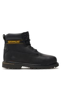 CAT Footwear Trapery Holton St P708030 Czarny. Kolor: czarny. Materiał: skóra