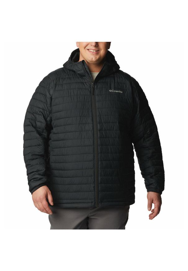columbia - Kurtka Puchowa Męska Columbia Silver Falls Hooded Jacket. Kolor: czarny. Materiał: poliester. Sport: turystyka piesza