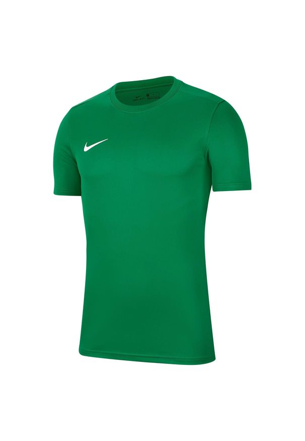 Koszulka treningowa męska Nike Park Vii. Kolor: zielony. Długość rękawa: krótki rękaw. Długość: krótkie. Sport: piłka nożna