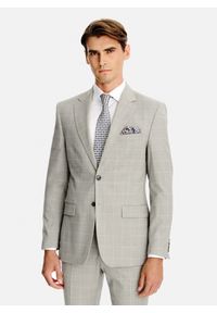 Pako Lorente - PAKO LORENTE - Wełniany garnitur męski w kratkę. Materiał: wełna. Wzór: kratka #5