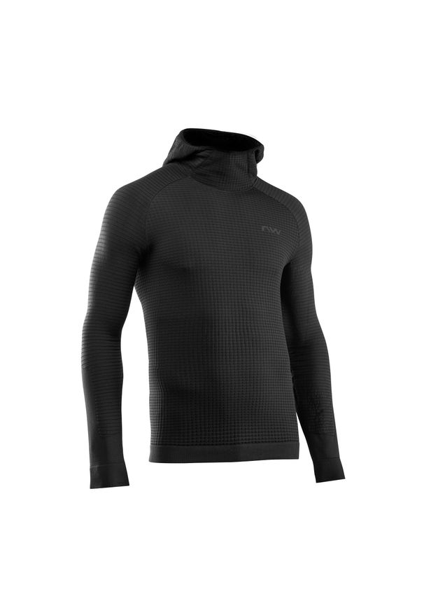 NORTHWAVE - Bluza rowerowa męska Northwave Route Knit Hoodie. Kolor: czarny