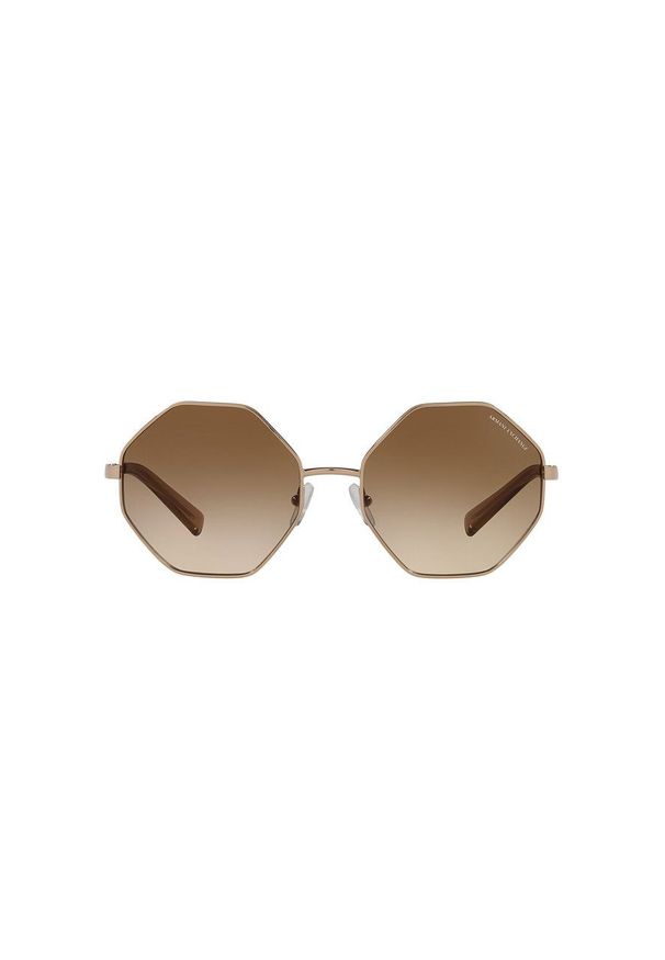 Armani Exchange - Okulary przeciwsłoneczne 0AX2035S. Kształt: okrągłe. Kolor: różowy