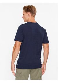 Guess T-Shirt M3BI65 K9RM1 Granatowy Slim Fit. Kolor: niebieski. Materiał: bawełna #4