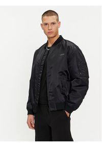 Hugo Kurtka bomber Byler2341 50493096 Czarny Oversize. Kolor: czarny. Materiał: syntetyk #9
