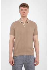 JOOP! Jeans - Polo męskie dzianinowe Colinor JOOP! JEANS. Typ kołnierza: polo. Materiał: dzianina #3