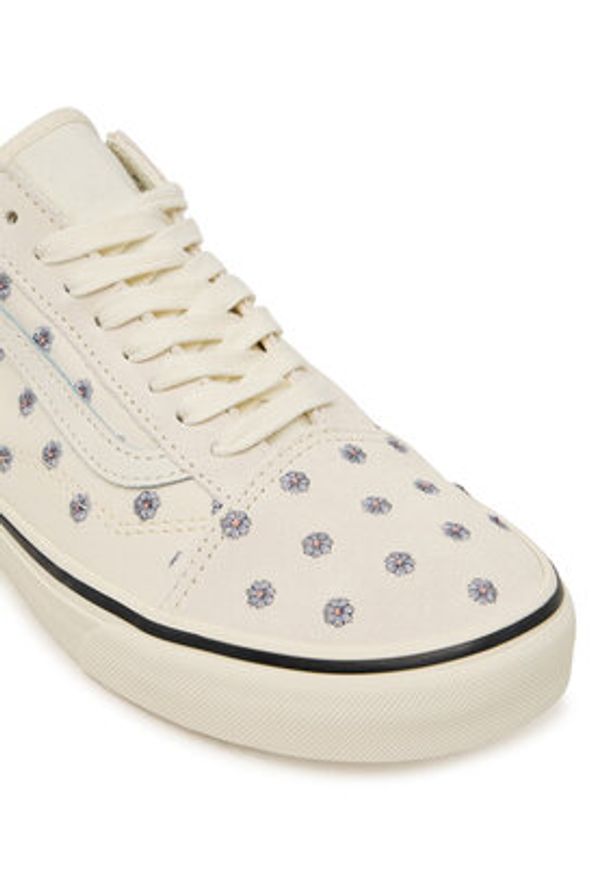 Vans Tenisówki Old Skool VN000E8WCD31 Écru. Kolor: kremowy. Materiał: materiał