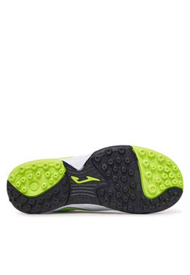 Joma Buty do piłki nożnej Toledo Jr 2502 TOJS2502TF Biały. Kolor: biały. Materiał: skóra