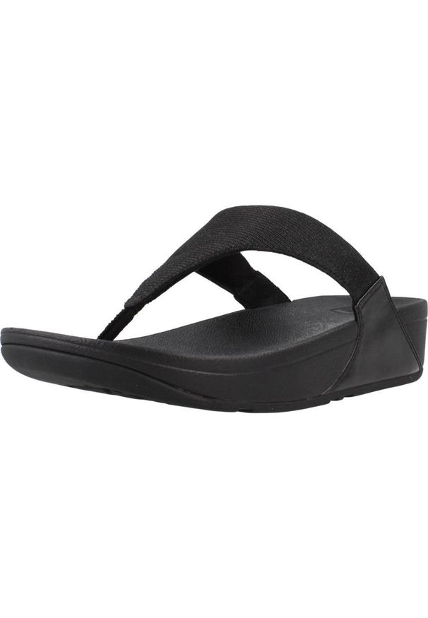 Flip*Flop - Klapki Fitflop Model Fz7 090 W Kolor Czarny. Kolor: czarny. Materiał: tkanina, syntetyk