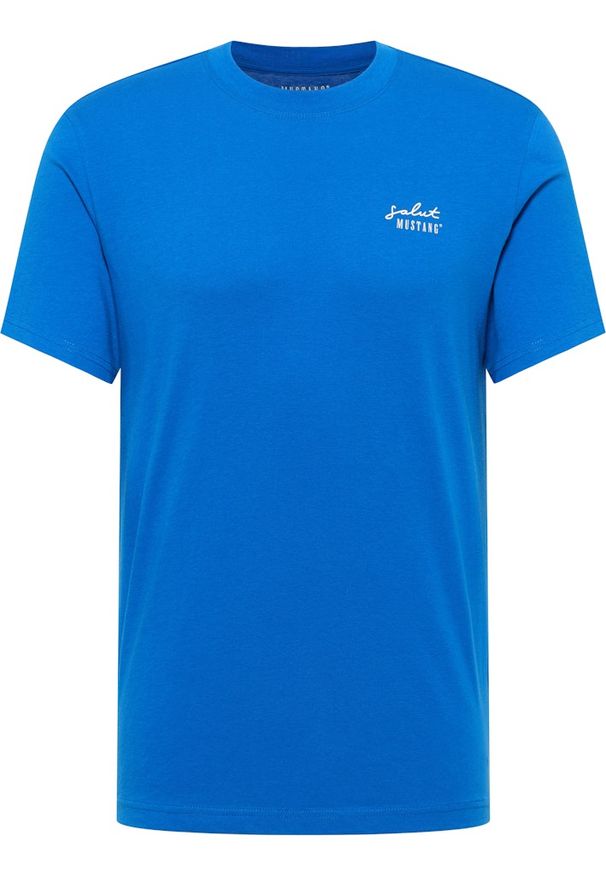 Męski T-Shirt Mustang Style Austin Nautical Blue 1016280 5236