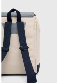 Lefrik plecak kolor niebieski mały wzorzysty. Kolor: niebieski. Materiał: poliester #6