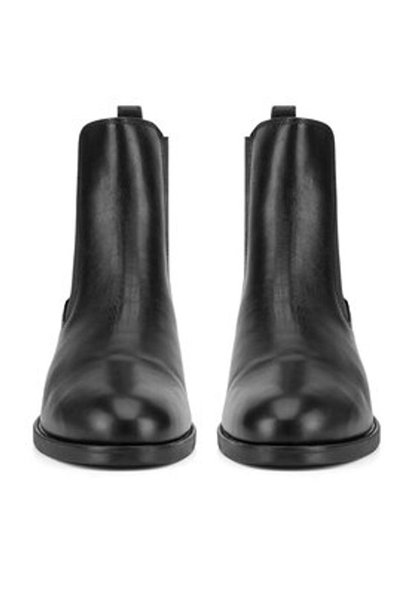 Lasocki Botki GRD-VICENZA-03 Czarny. Kolor: czarny. Materiał: skóra