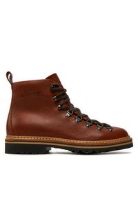 Fracap Trapery Magnifico M120 Brązowy. Kolor: brązowy. Materiał: skóra #1