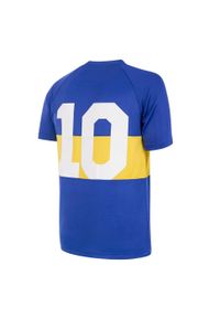 COPA FOOTBALL - Maradona x COPA Camisola de Futebol Retro Boca 1981 - 82. Kolor: niebieski. Sport: piłka nożna